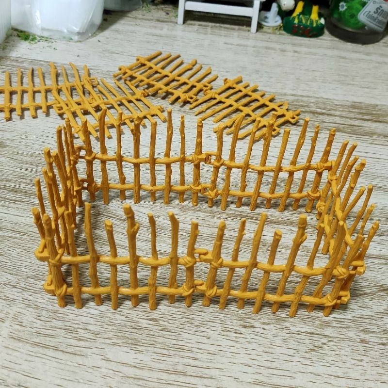 คอกสัตว์เลี้ยงจิ๋ว โมเดลแต่งสวนจิ๋วสวนถาด ขนาดเล็ก