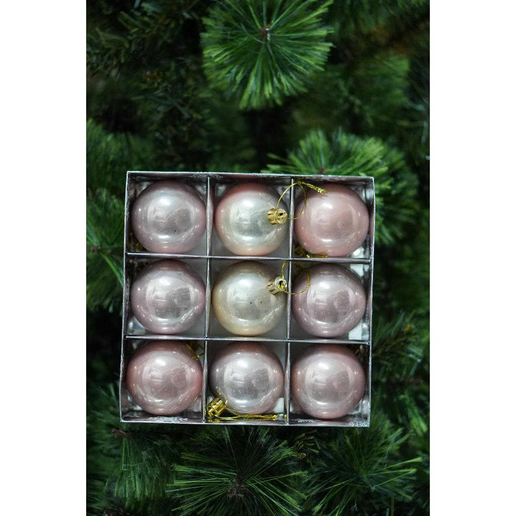 Ornament Christmas Ball Box (ลูกบอลตกแต่งต้นคริสต์มาส)