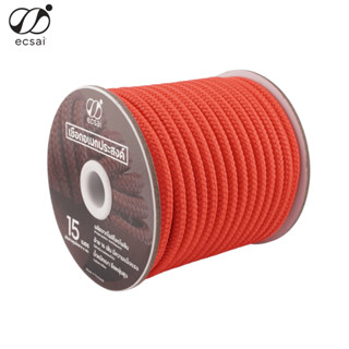 ecsai เชือกอเนกประสงค์  เชือกกลม 6 มม. แบบม้วน เชือก PPM เชื…
