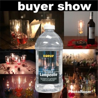 1009/1L.น้ำมันตะเกียง ไร้ควัน ไร้กลิ่น Borup Bio Premium Lam…