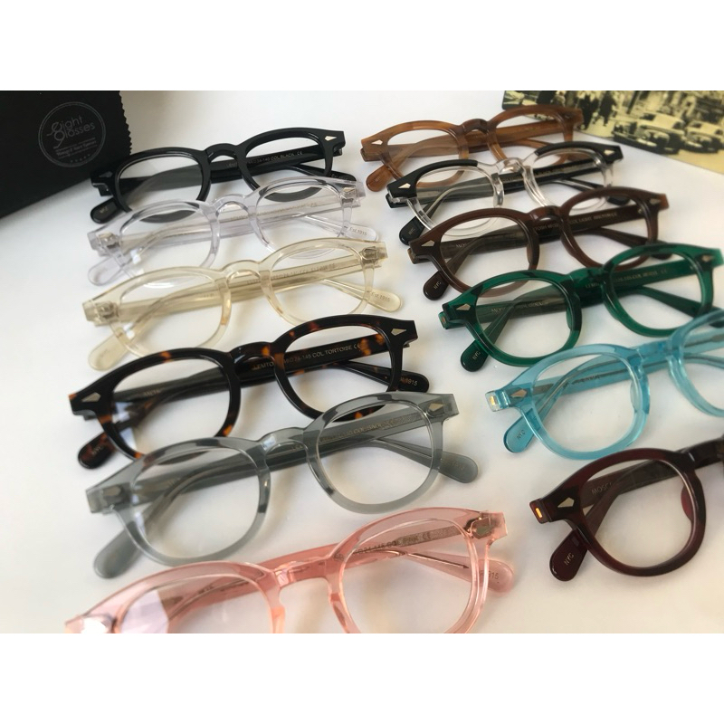 กรอบแว่นตาวินเทจทรง เลมทอช Lemtosh(ทักแชทขอโค้ทลดได้) 🌈  ราคา 599 บาท (ราคาเฉพาะกรอบ + ผ้าเช็ดเลนส์ + ซองผ้า)