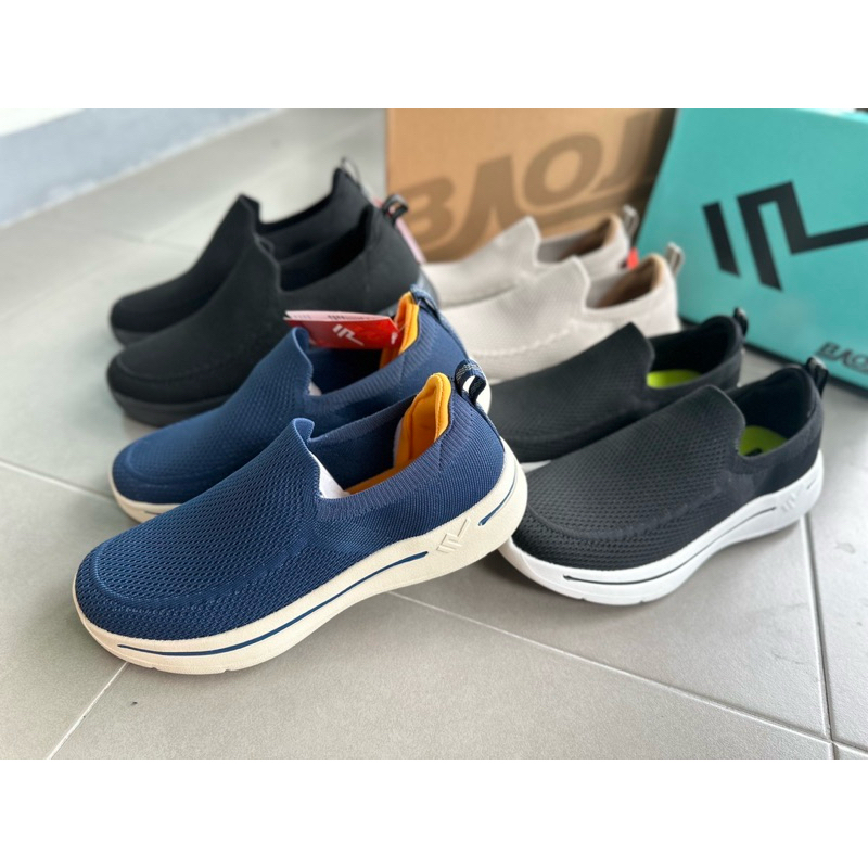 BAOJI ของแท้100%Slip-On รองเท้าสลิปออน รุ่น BJM888