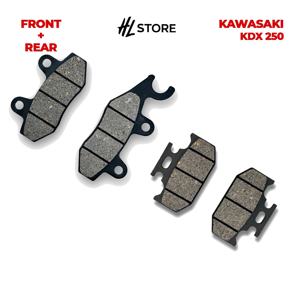 ผ้าเบรค Kawasaki KSR 110 Z 125 KLX 140 150 230 250 300 R 400 Thunder KR ZX 130 M