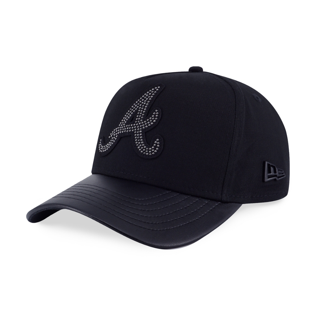 New Era หมวกรุ่น Atlanta Braves Dark 90s Black 9FORTY DF Cap
