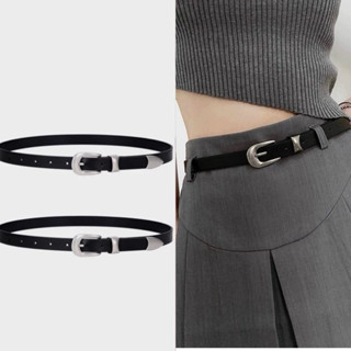 [พร้อมส่ง]🪸เข็มขัดแฟชั่นย้อนยุค🪸เข็มขัดเท่ๆหนังPU🎄M946