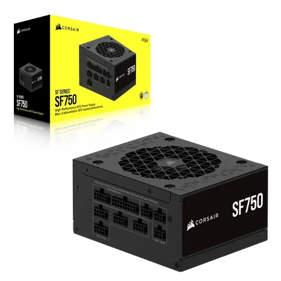 POWER SUPPLY (อุปกรณ์จ่ายไฟ) CORSAIR SF750 750 Watt (80 PLUS Platinum)(CP-9020284-NA)