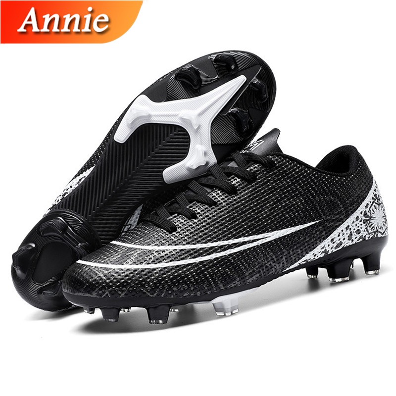 จัดส่งในกรุงเทพฯ EU35-44 รองเท้าสตั๊ด รุ่น AG Soccer Shoes ชนิดหุ้มข้อ สำหรับฟุตซอล ฟุตบอล รองเท้าฟุตบอลสำหรับเด็ก