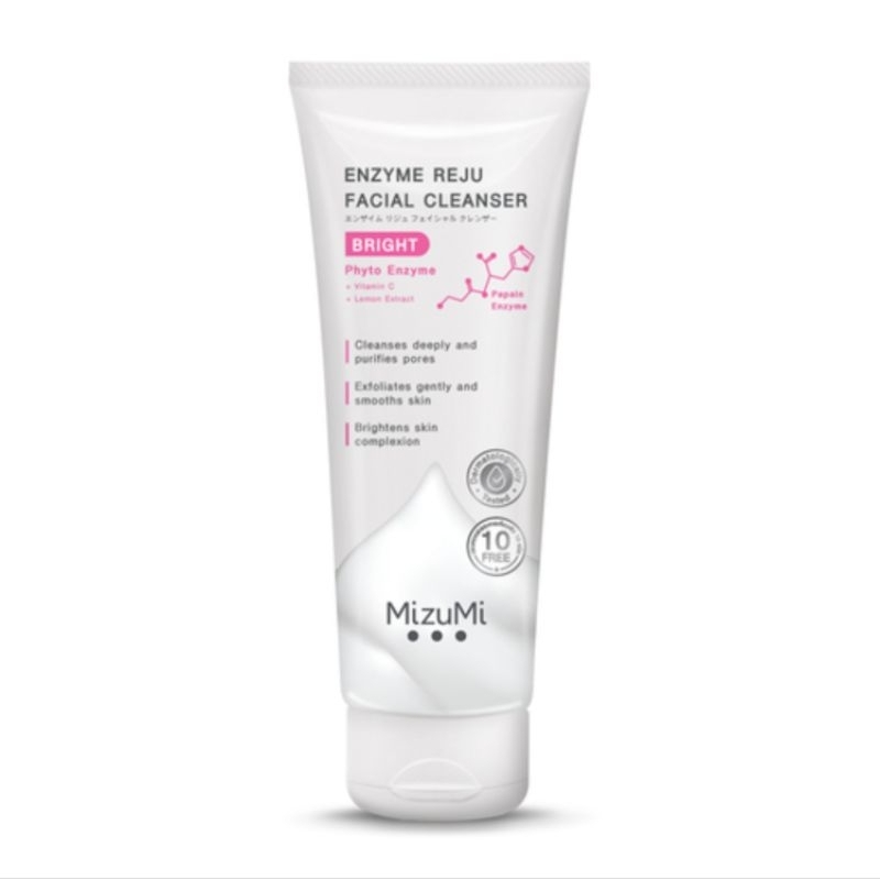 MIZUMI Enzyme Reju Facial Cleanser Bright โฟมล้างหน้า ผิวกระจ่างใส 100g.
