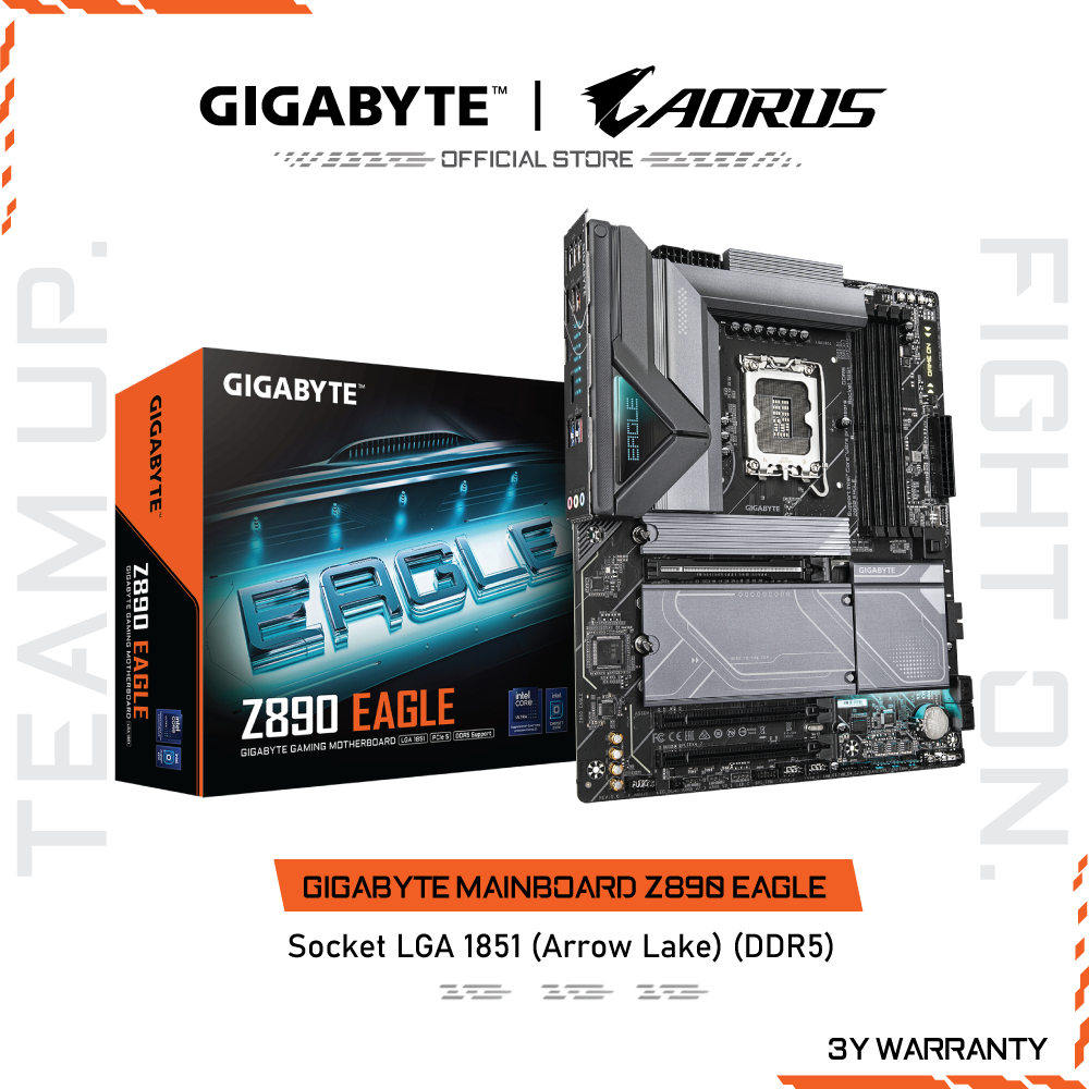 GIGABYTE MAINBOARD Z890 EAGLE​ เมนบอร์ด Z890 EAGLE-REV1.0