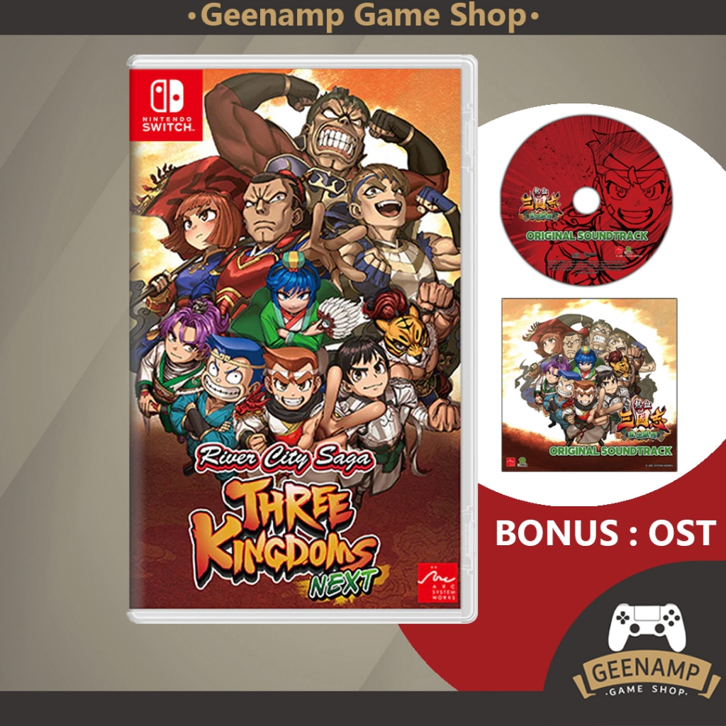 (คูปองShopeeลด20%) NSW [มือ1] River City Saga: Three Kingdoms Next (ASIA)(EN) - Nintendo Switch