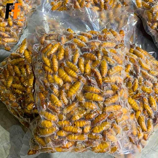 หนอนไหมแช่แข็ง 1 กิโลกรัม | FROZEN SILKWORM