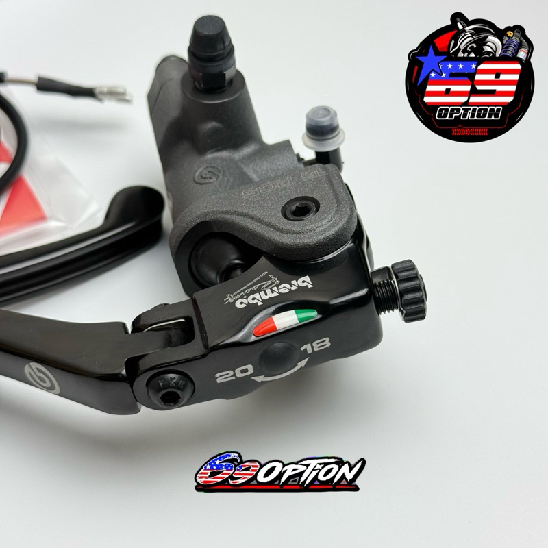 ปั้มบน Brembo อิตาลี่ข้างขวา 15RCS ก้านยาว - รูปที่ 2