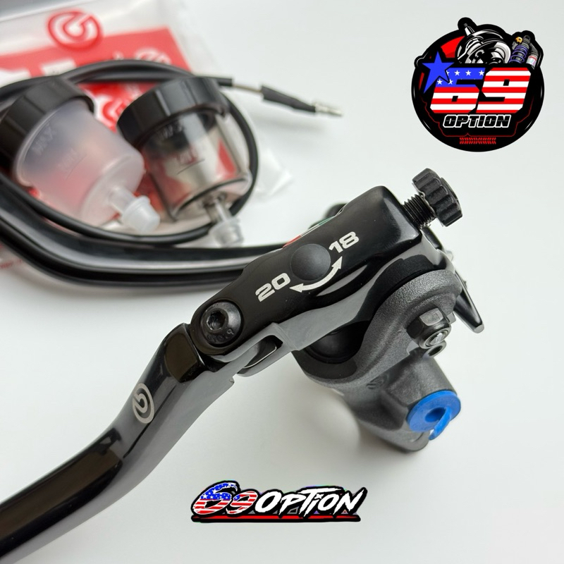 ปั้มบน Brembo อิตาลี่ข้างขวา 15RCS ก้านยาว - รูปที่ 3