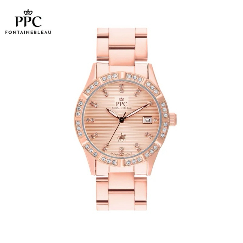 PPC FONTAINEBLEAU รหัส PPC-DF09 ของแท้100% ประกันศูนย์ไทย 1 ปี+กล่อง นาฬิกาข้อมือผู้หญิง