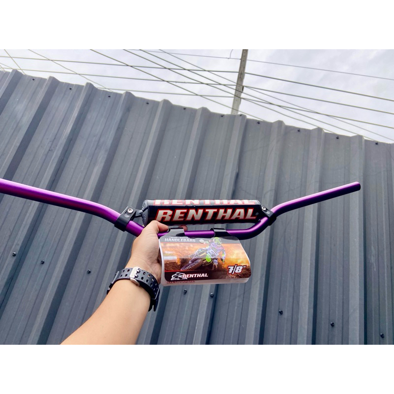 แฮนด์ผอม22มิล ทรงRENTHAL 971 อย่างดี