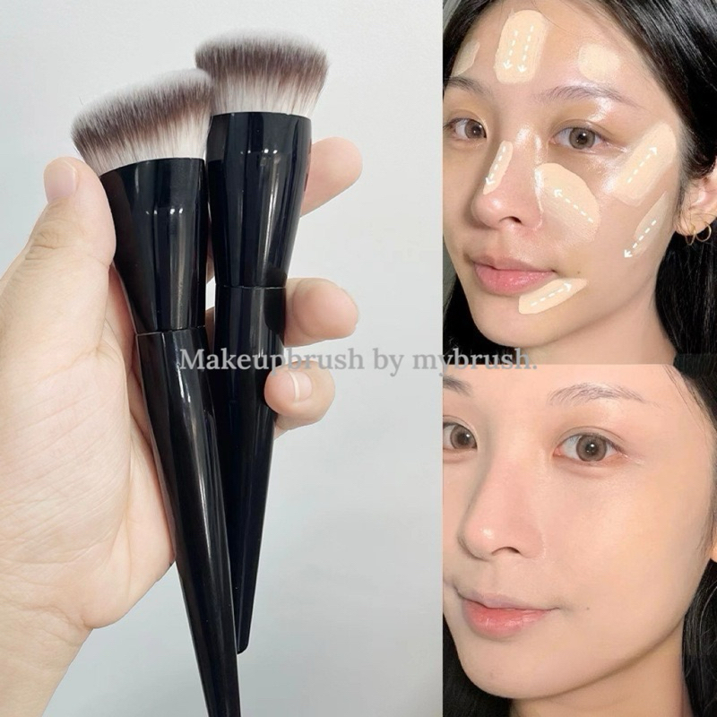 Makeupbrush ร้านไทยแท้ แปรงแต่งหน้า ลงรองพื้น คูชชั่น ลง BB แป้งผสมรองพื้น แป้งอัดแข็ง Foundation Cushion   ก309 ก310