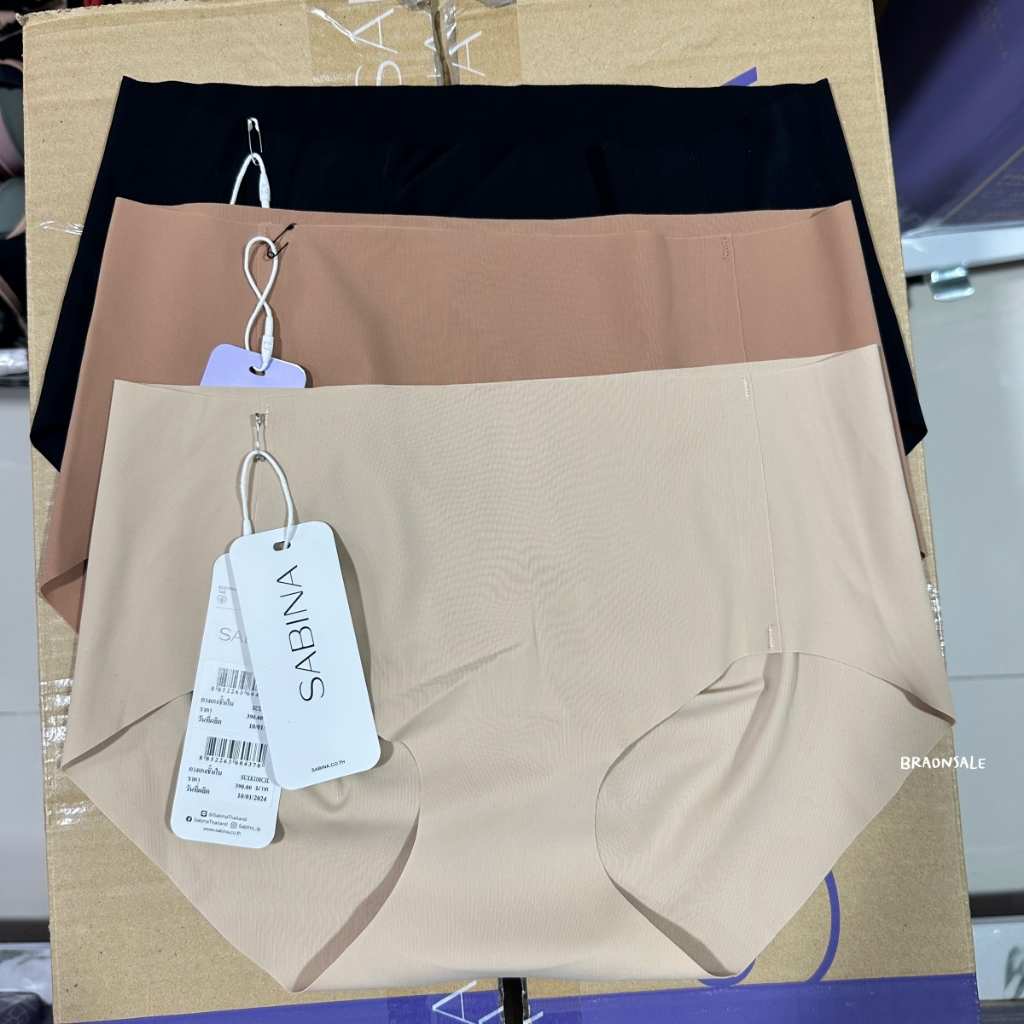 รหัส SUXK108 Sabina กางเกงชั้นใน ไร้ขอบ Panty Seamless รุ่น Soft Collection รหัส SUXK108BK สีดำ, SUXK108CL สีเนื้ออ่อน