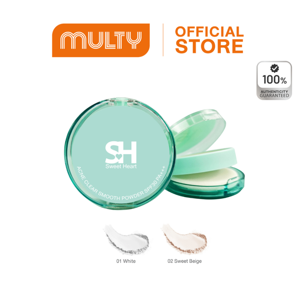 Sweet Heart Acne Clear Smooth Powder SPF 30 PA+++ 6 g.