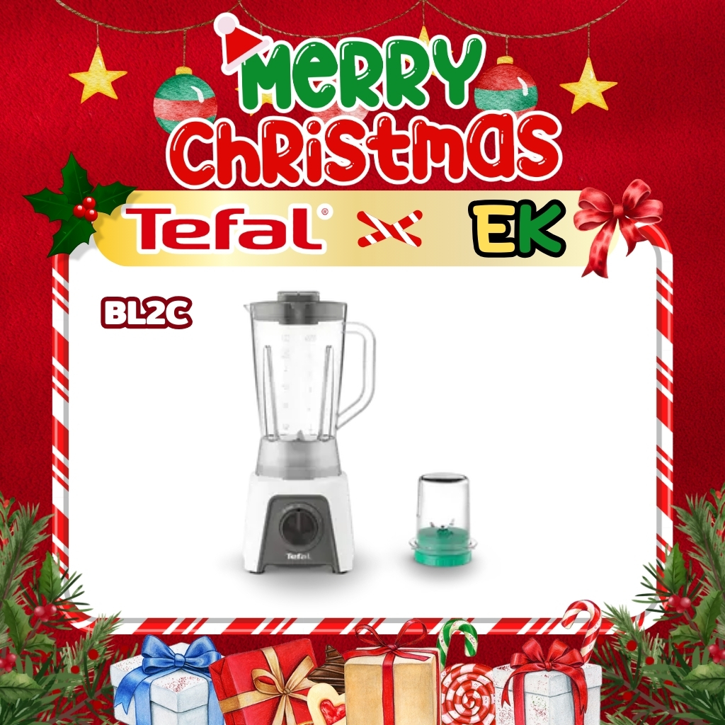 TEFAL เครื่องปั่นน้ำผลไม้พร้อมโถบดสับ BLENDEO+ BLENDER รุ่น BL2C1166