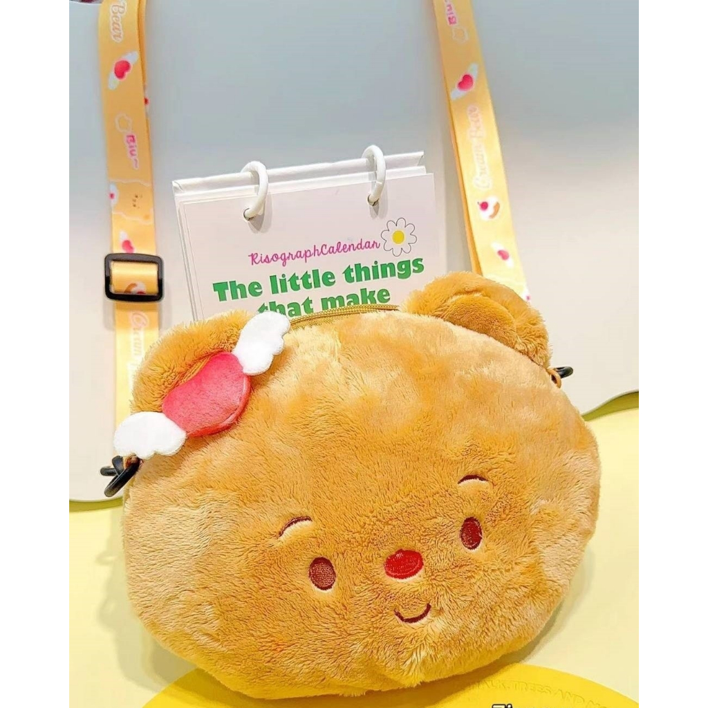 กระเป๋าสะพายหมีน้องเนย BUTTERBEAR