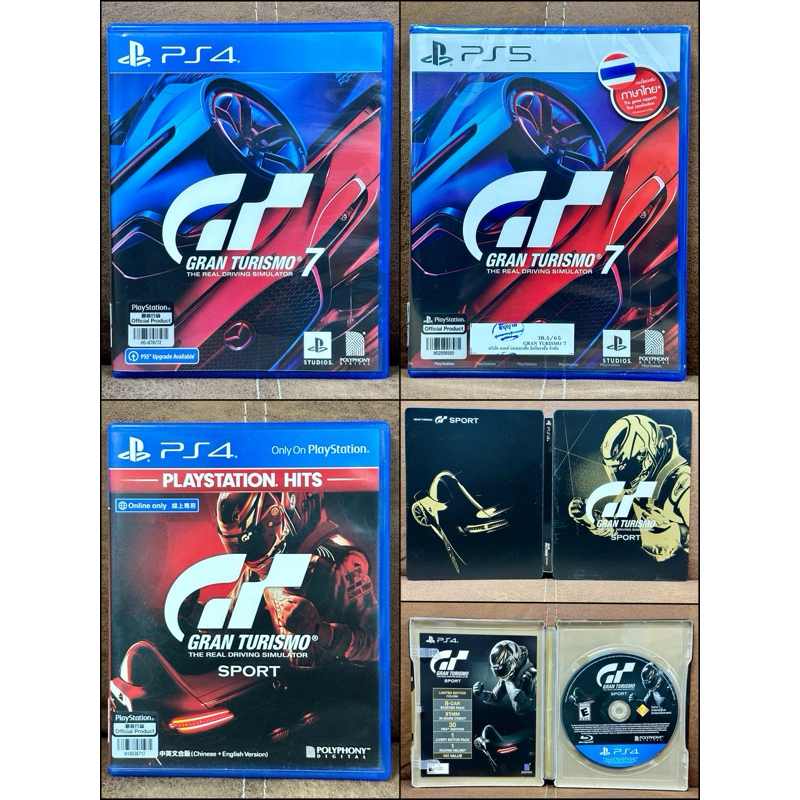 [Ps4/Ps5] GT Sport / GT 7 - Gran Turismo [ภาษาไทย/Eng][เล่นได้2คน][มือ1/มือ2]