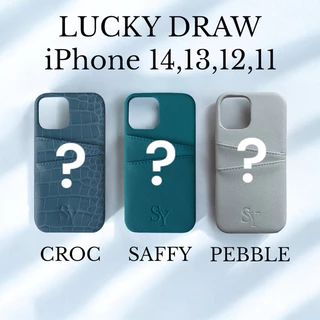 LUCKY DRAW (สุ่มสี) - CROC/SAFFY/PEBBLE CARDHOLDER CASE (RANDOM COLOR)