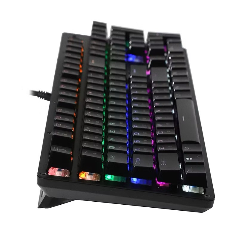 คีย์บอร์ดเกมมิ่ง - HP GK100 - MECHANICAL KEYBOARD 104 KEYS / BLUE SWITCH