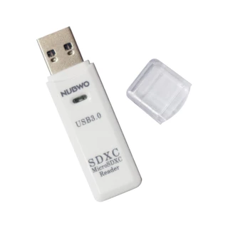 NUBWO NCR150 CARD READER USB 3.0 รองรับ Micro SD/Micro SDHC/SD Card/TF Card ความเร็ว 5Gbps