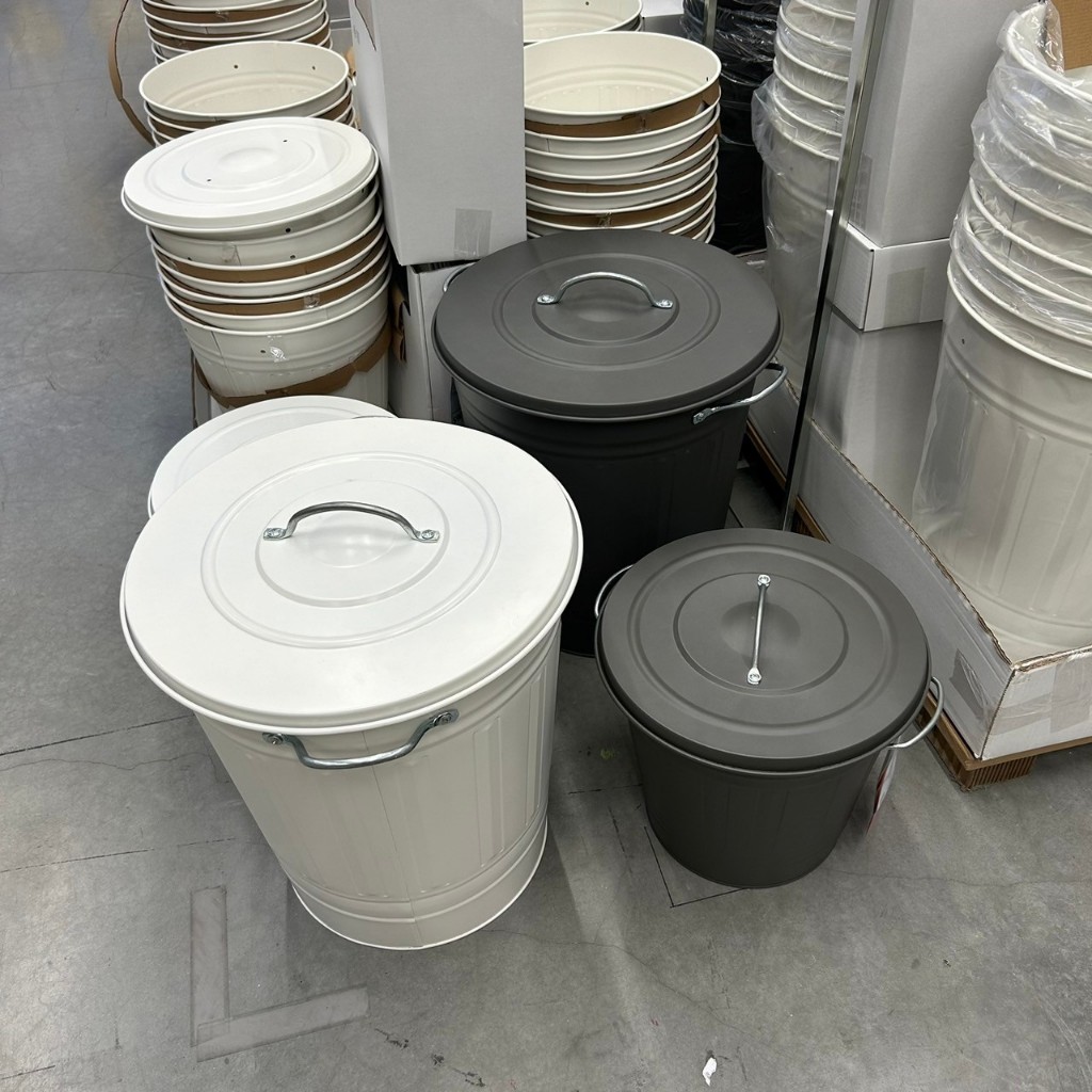 ถังขยะมีฝาปิด ถังขยะ อิเกีย 16 ลิตร / 40 ลิตร Bin with lid KNODD