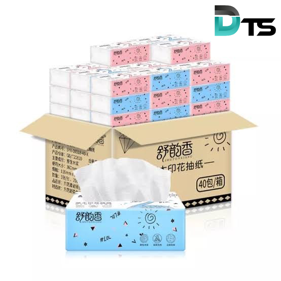 ทิชชู กระดาษทิชชู่ หนา3ชั้น(1ห่อ/70แผ่น)ทิชชู่แบบดึง เหนียว แข็งแรง แบบพกพา กระดาษเช็ดมือ(1ลัง40ห่อ)