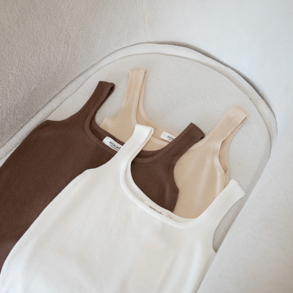 Tina soft camisole เสื้อกล้ามรุ่นใหม่เริ่มเลยย รุ่นนี้เป็นผ้าร่องน้ารับประกันความใส่สบายเหมือนเดิม