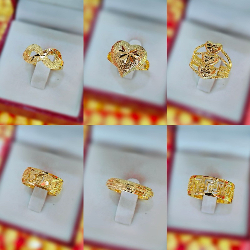 P06 แหวนเพชร swiss cz เกรดพรีเมี่ยม สวยหรู