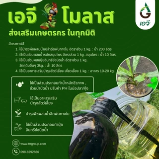 กากน้ำตาลแท้ 1.5ลิตร (2กก)โรงงานน้ำตาลลิน มาตรฐานสากล ( AG Molasses )