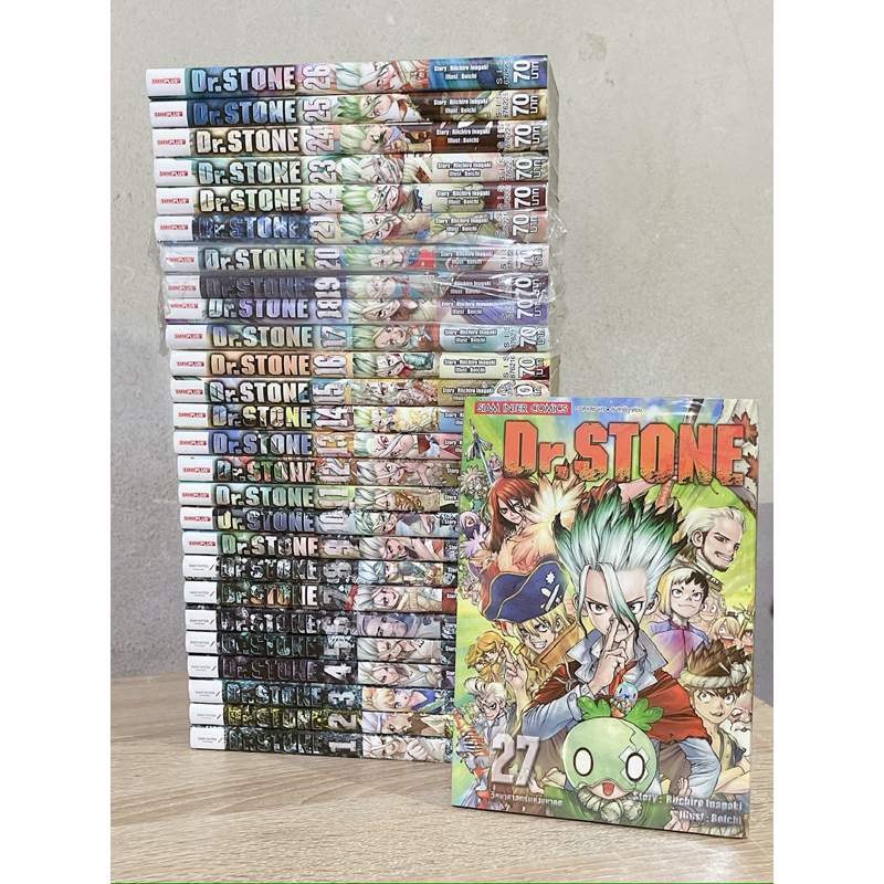 Dr.STONE ด็อกเตอร์สโตน 27 เล่มครบจบยกชุด (มือ1+สะสม)