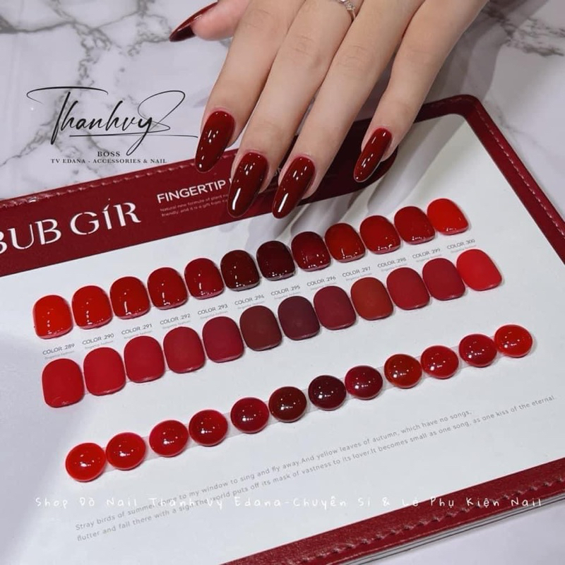 มาไหน่ค่ะสีแดง BUBGIR 12สีฟรีชาร์ทสีค่ะ