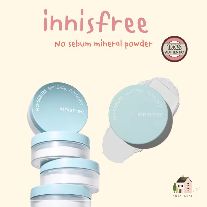 ของแท้ ฉลากไทย innisfree no-sebum mineral powder