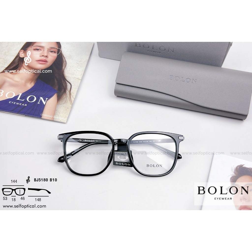 กรอบแว่น BOLON NAIROBI BJ5180 Size 53 ลิขสิทธิแท้ 💯% โดย SELF Optical