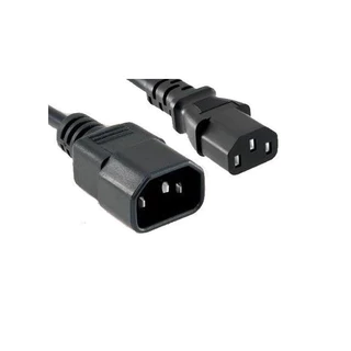 IEC C14 C13 สายไฟ1.8M 3M 5M UPS สาย Power Extension Cable 3x1.5mm / 3x1mm สำหรับ PC คอมพิวเตอร์