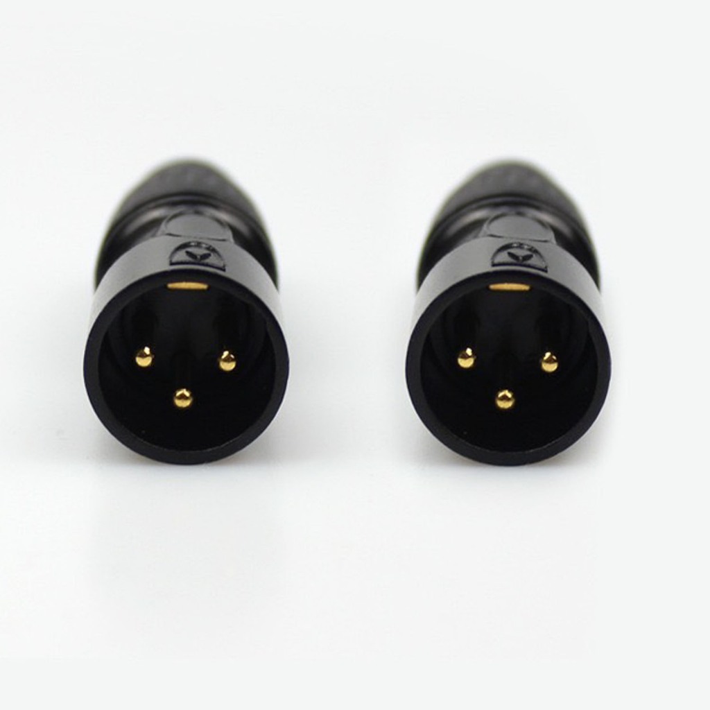 หัวแจ็ค XLR Male-Female (ตัวผู้-เมียเลือกได้)connector 3pin ของแท้100% CANON ตัวผู้และตัวเมีย สำหรับประกอบสายสัญญาณเสียง