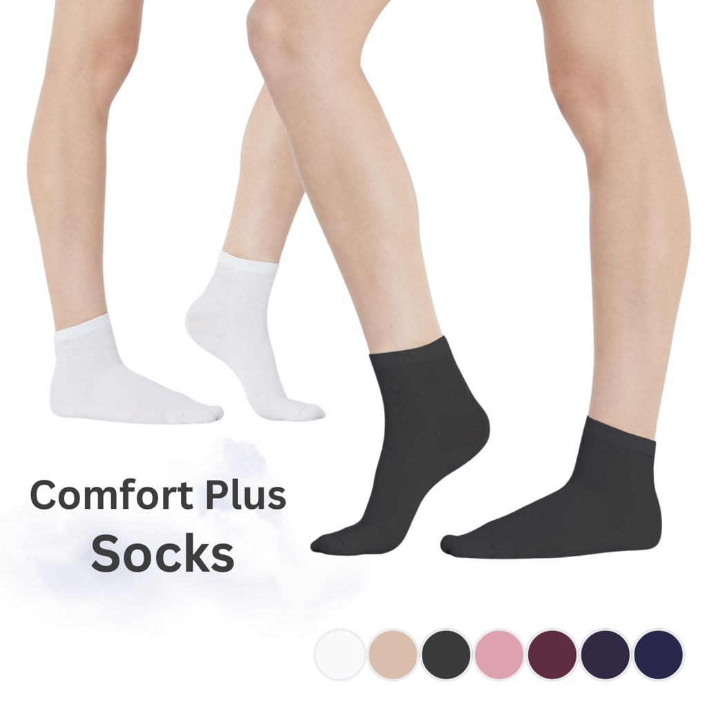 CHERILON เชอรีล่อน ถุงเท้า ถุงเท้าข้อสั้น เนื้อนุ่ม หนา ยืดหยุ่นดี สบายเท้า ตลอดวัน NSA-SSOB-MIXF5 @ NSA-NESO28