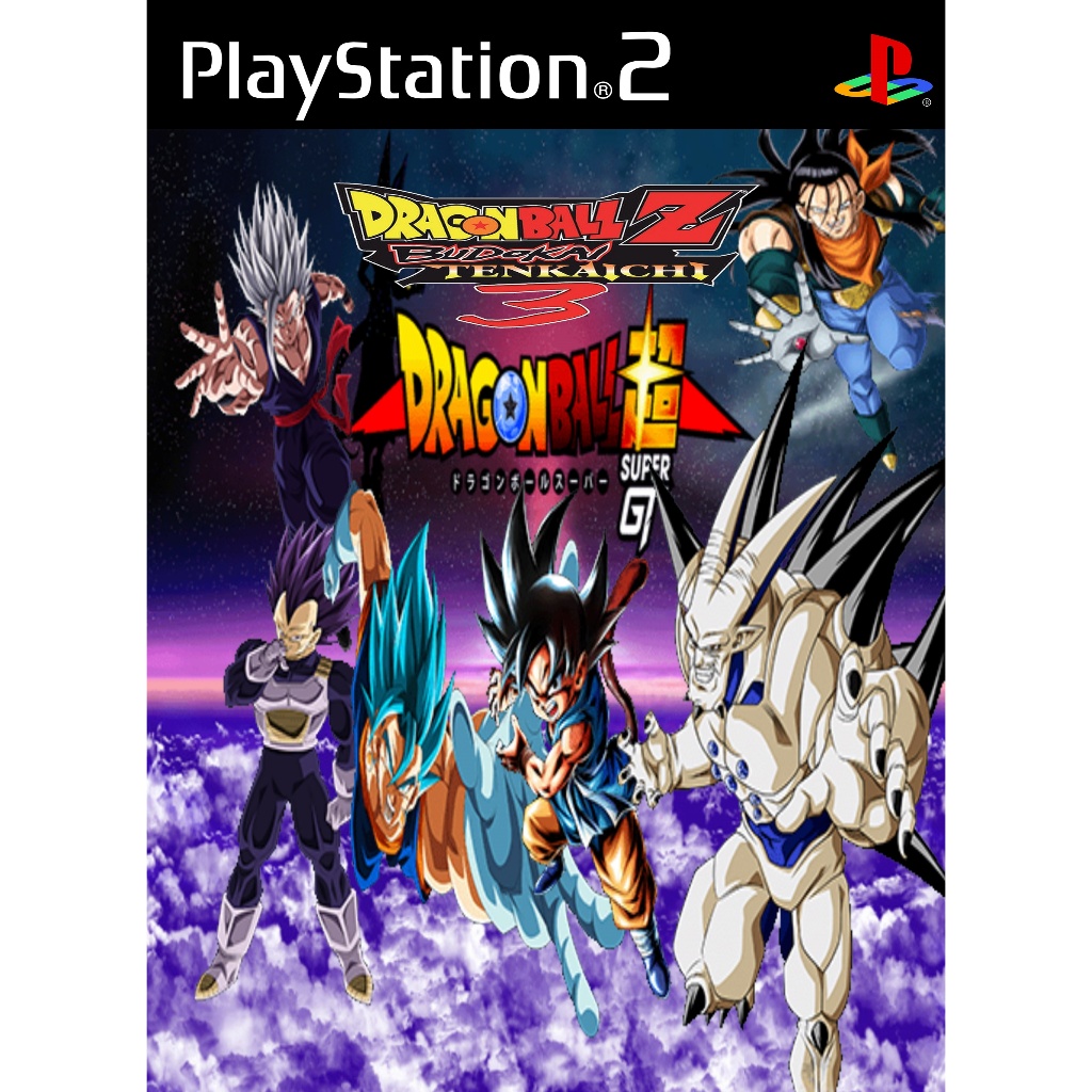 แผ่นเกมส์ PS2 DRAGON BALL Z BUDOKAI TENKAICHI 3 CANON SUPER GT สกรีนแผ่น คุณภาพ ส่งไว (DVD)