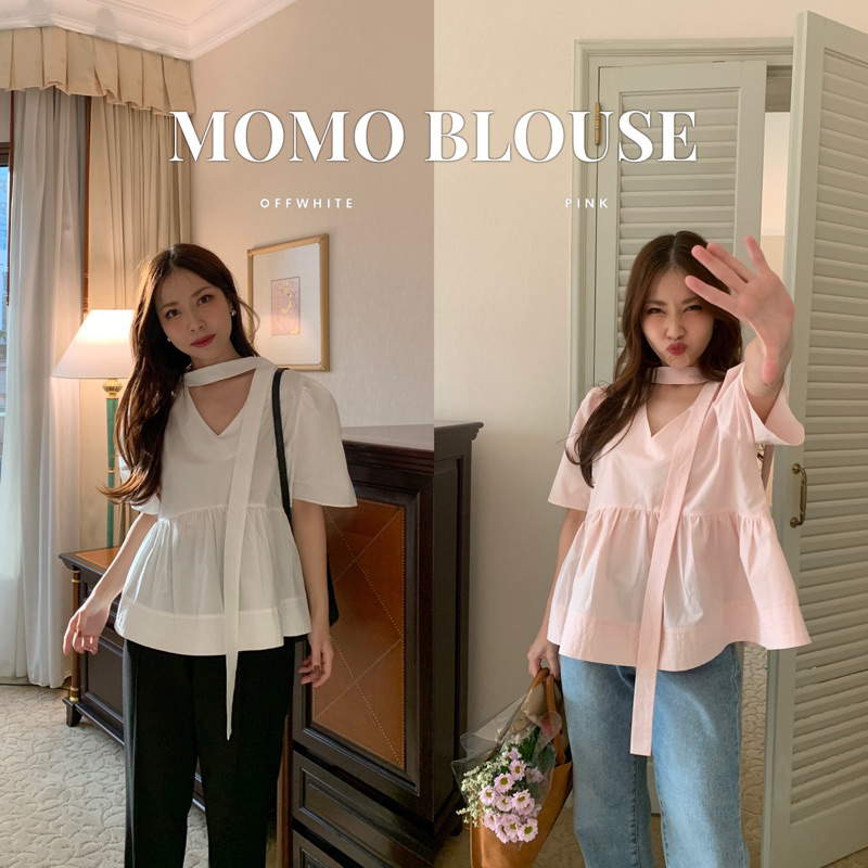 SOMEDRESS | MOMO BLOUSE เสื้อเบลาส์ชายปล่อย