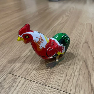 ตุ๊กตาไขลานสังกะสี ตุ๊กตาไขลานกบ ไก่ หนู รถถัง กระต่าย