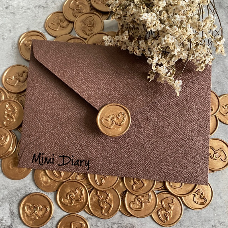 ‼️พร้อมส่ง‼️ตราประทับครั่งสำเร็จรูปแพ็ค 10 ชิ้น