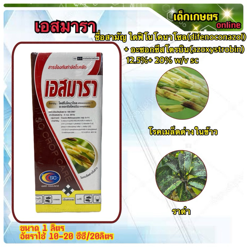 เอสมารา ไดฟีโนโคนาโซล + อะซอกซีสโตรบิน สารออติวา