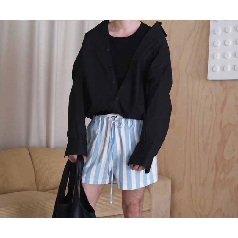 Leela - เสื้อ 2 ชั้นสีดำ - 2 in 1 Shirt