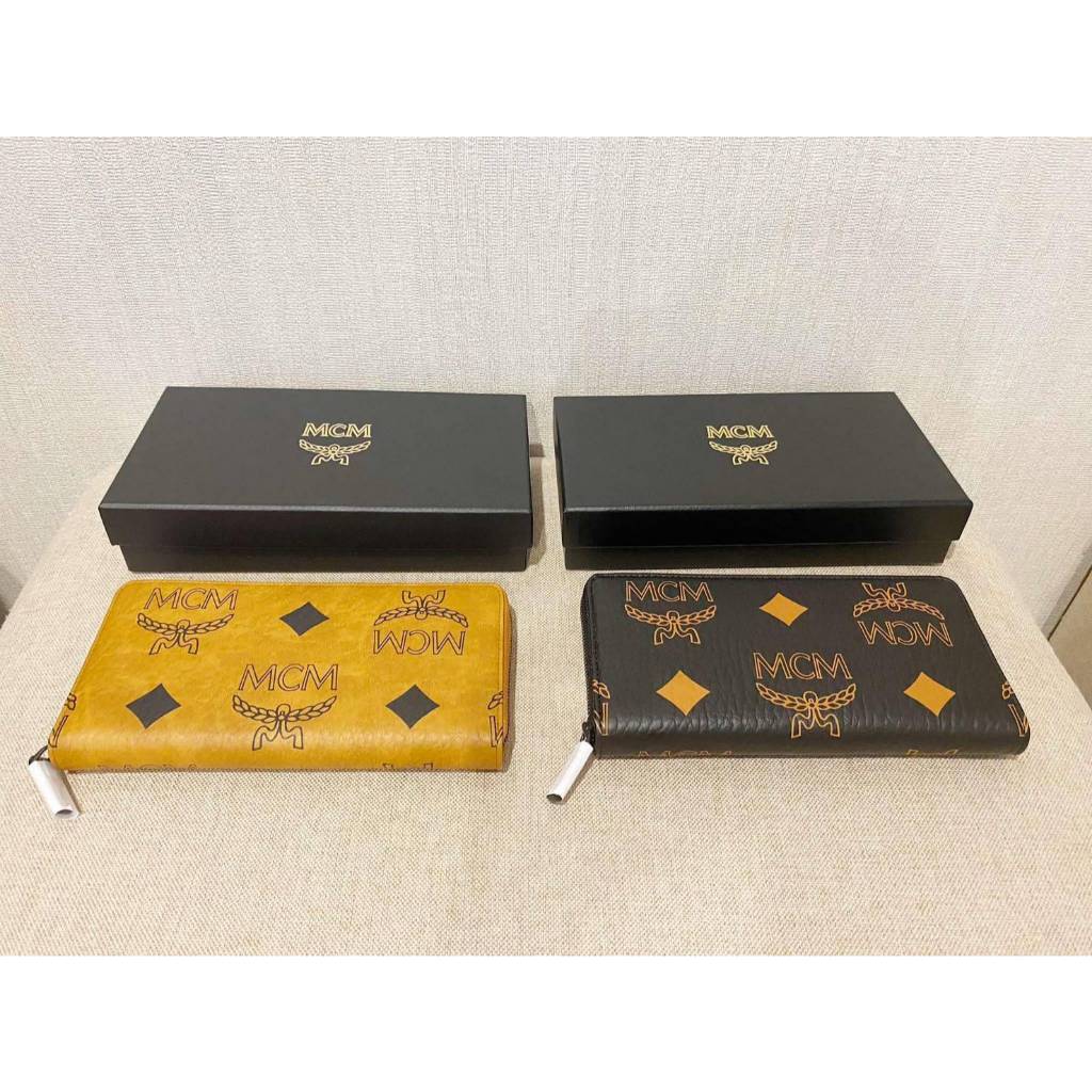mcm zippy long wallet