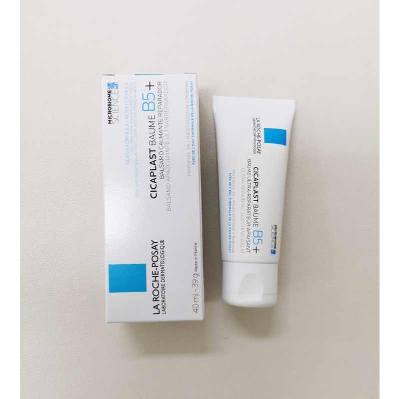 [ฉลากไทย]La Roche Posay Cicaplast Baume B5+ 40 ml. บาล์มช่วยปลอบประโลมและฟื้นบำรุงสภาพผิว