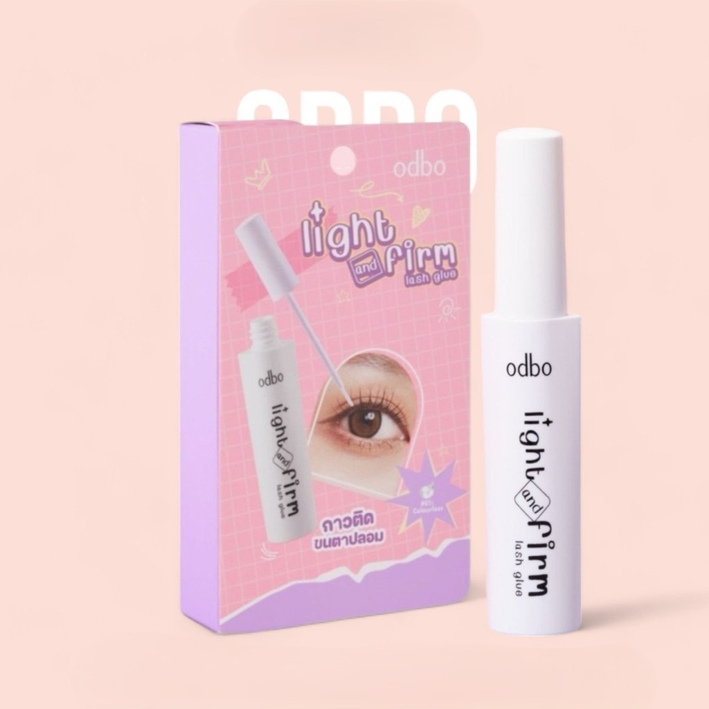 OD8018 กาวติดขนตาปลอม ODBO LIGHT AND FIRM LASH GLUE กันน้ำ ติดทน