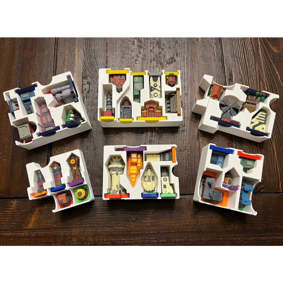 [Plastic] Tapestry Board Game: Organizer - ชุดกล่องจัดเก็บอุปกรณ์สำหรับบอร์ดเกม (Fits All Three Expansions)
